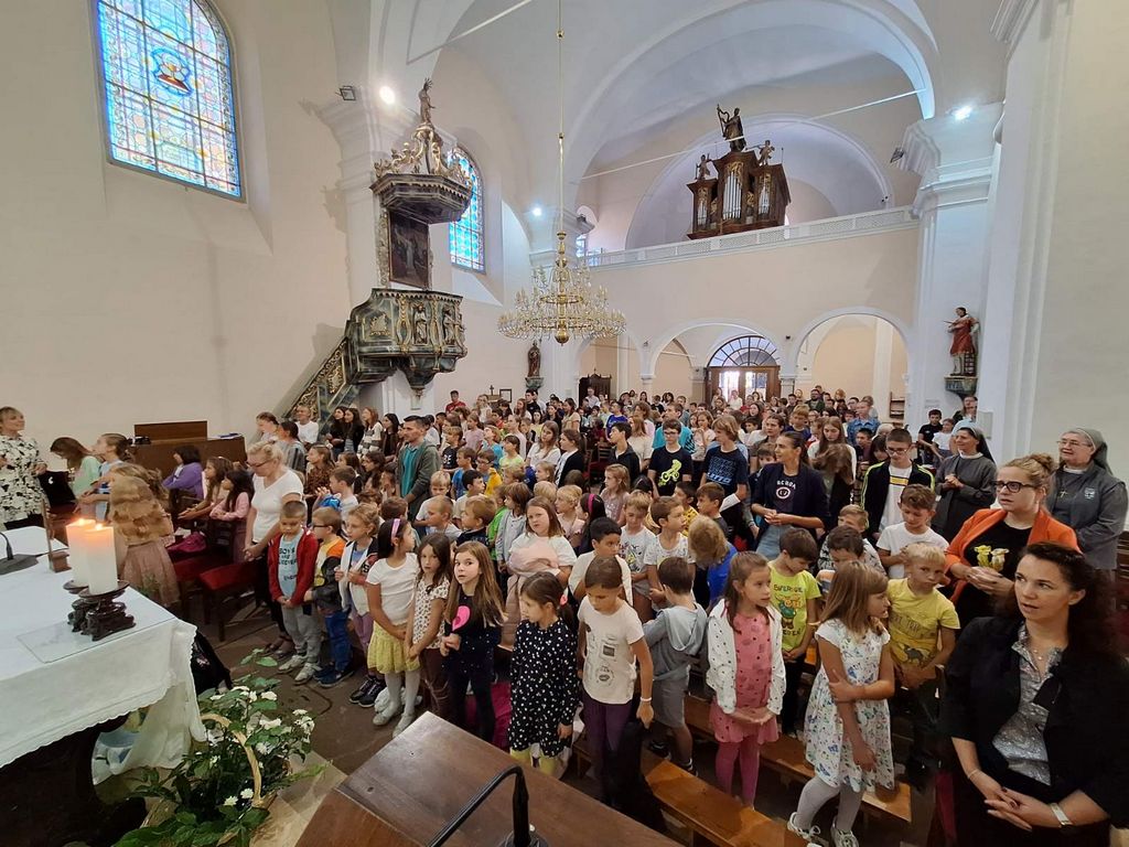 Zaziv Duha Svetoga u Katoličkoj osnovnoj školi svete Uršule u Varaždinu